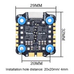 Hot Sales JHEMCU EM 45A/ 50A 4in1 Brushless ESC 2-6S 20x20mm/ M4 for RC Racing Drone